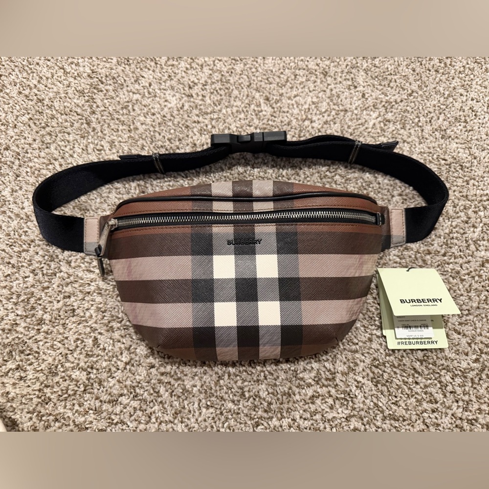 Burberry Cason Check Belt Bag